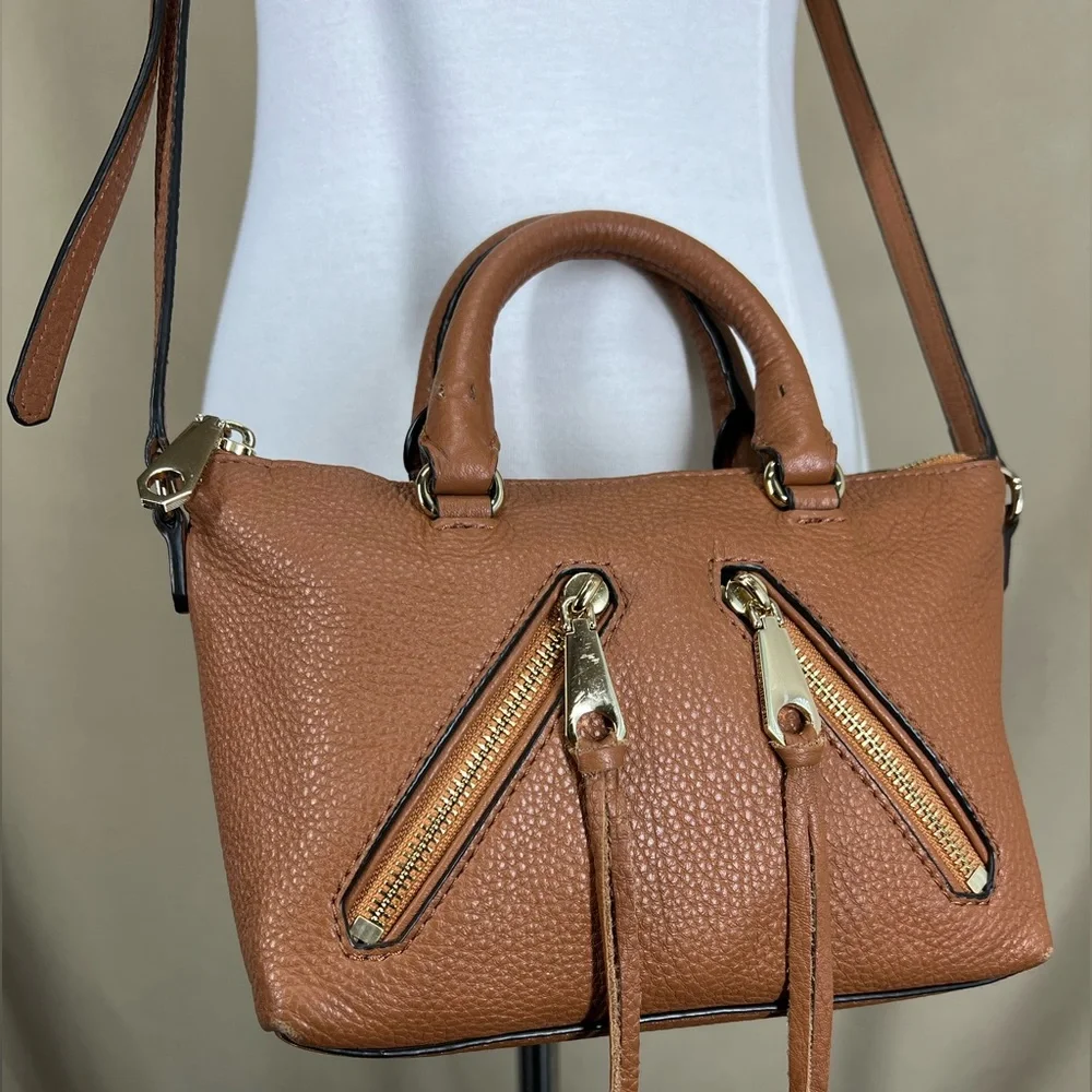 REBECCA MINKOFF mini genuine leather crossbody bag - Picture 5 of 17